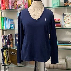 Ralph Lauren Sport Navy Long Sleeve
